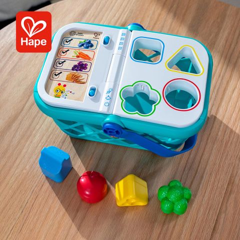 Hape 【德國】Baby Einstein 形狀分類購物籃