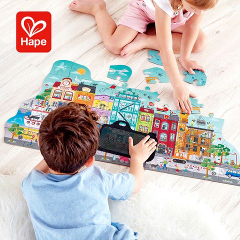 Hape 【德國】動畫城市透視拼圖