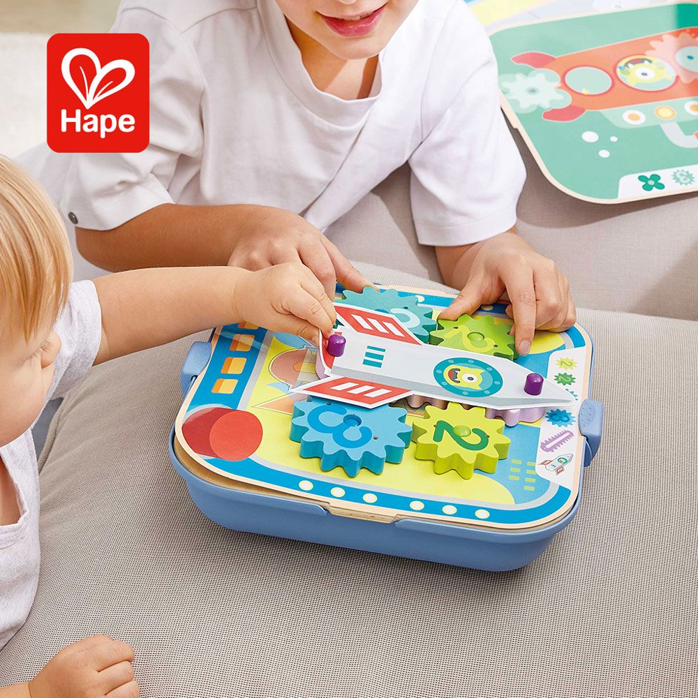 Hape 【德國】齒輪玩具組