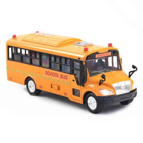 寶盟 baumer 仿真磨輪動力車系列-聲光校車