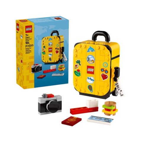 LEGO 40817 黃色旅行箱 Yellow Travel Suitcase