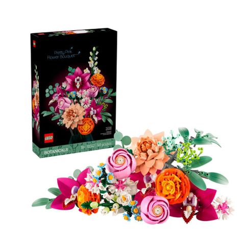 LEGO 10342 優雅粉紅花束 Pretty Pink Flower Bouquet