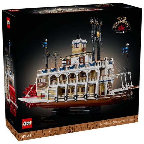 樂高積木LEGO 21356 202507 IDEAS系列 - 河上汽船