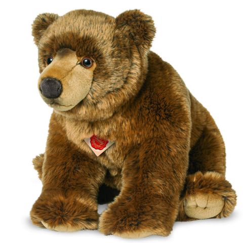 德國泰迪熊長毛棕立泰迪熊(超大)【HERMANN TEDDY德國赫爾曼泰迪熊】泰迪熊玩具玩偶公仔絨毛娃娃泰迪熊德國製長毛棕立泰迪熊(超大)防過敏抗菌。德國第一品牌百年歷史赫爾曼泰迪熊限量值得收藏 。