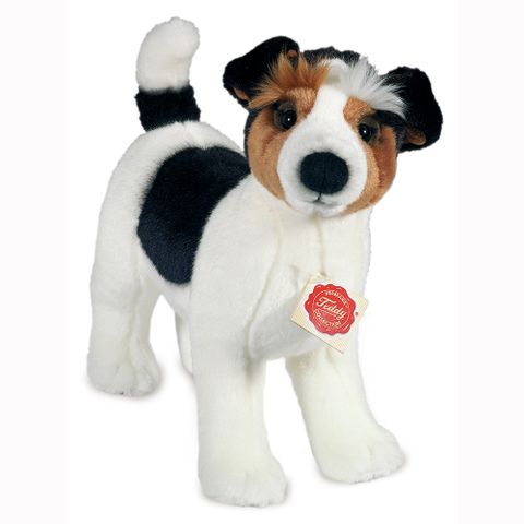 快樂傑克羅素梗犬【HERMANN TEDDY德國赫爾曼泰迪熊】泰迪熊玩具玩偶公仔泰迪熊德國製快樂傑克羅素梗犬。