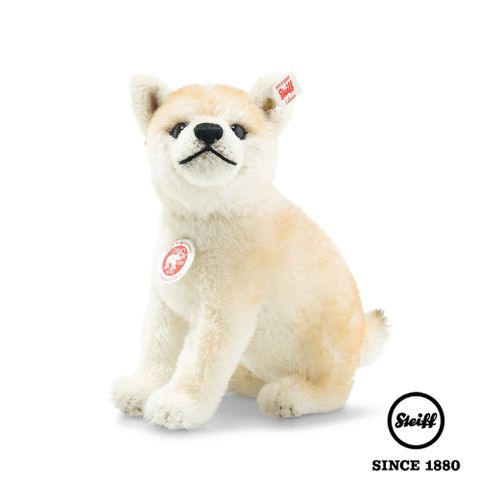 STEIFF 金耳釦泰迪熊 德國 -Baby Shiba Inu 柴犬寶寶 20cm(海外限量版)