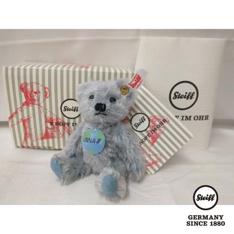 STEIFF 金耳釦泰迪熊 德國 - Keyring Teddy Bear ANA L/E2000 ANA航空熊(海外限量版)