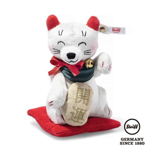 STEIFF 金耳釦泰迪熊 德國 - Lucky Cat Manekineko L/E1500 招財貓 (海外限量版)