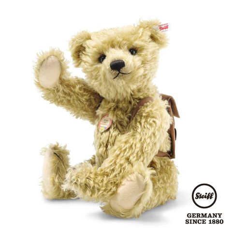 STEIFF德國金耳釦泰迪熊 - Scout the Backpack Bear (海外限量版)
