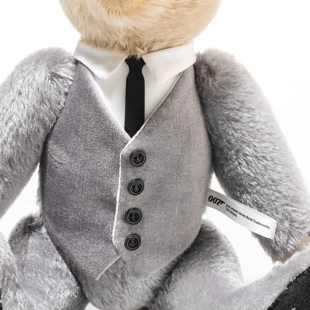 STEIFF 金耳釦泰迪熊 德國 - James Bond Goldfinger Musical Teddy Bear (海外限量版)