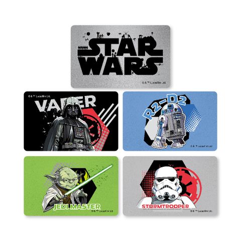 STAR WARS網點系列一卡通 代銷