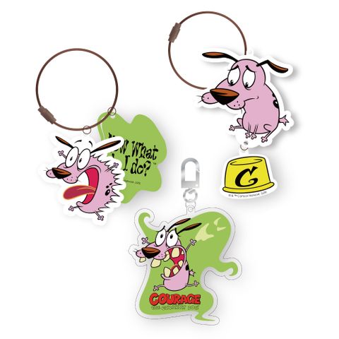 膽小狗英雄系列造型一卡通 代銷