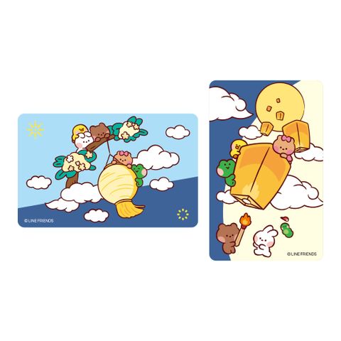 LINE FRIENDS minini 祈福系列 一卡通 代銷