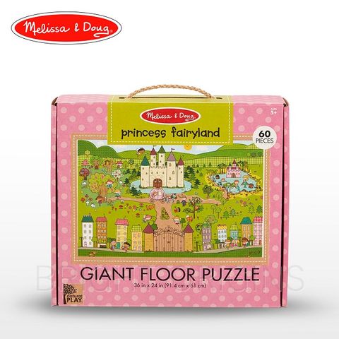 Melissa & Doug 瑪莉莎 Melissa  Doug NP地板拼圖 公主仙境(5歲)31372