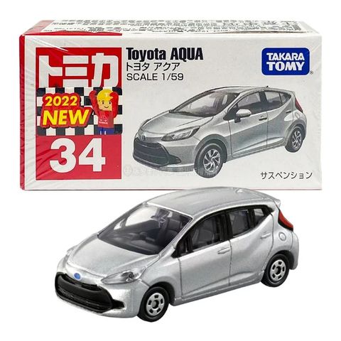 TAKARA TOMY TOMICA #034_193883 豐田Aqua 『 玩具超人 』