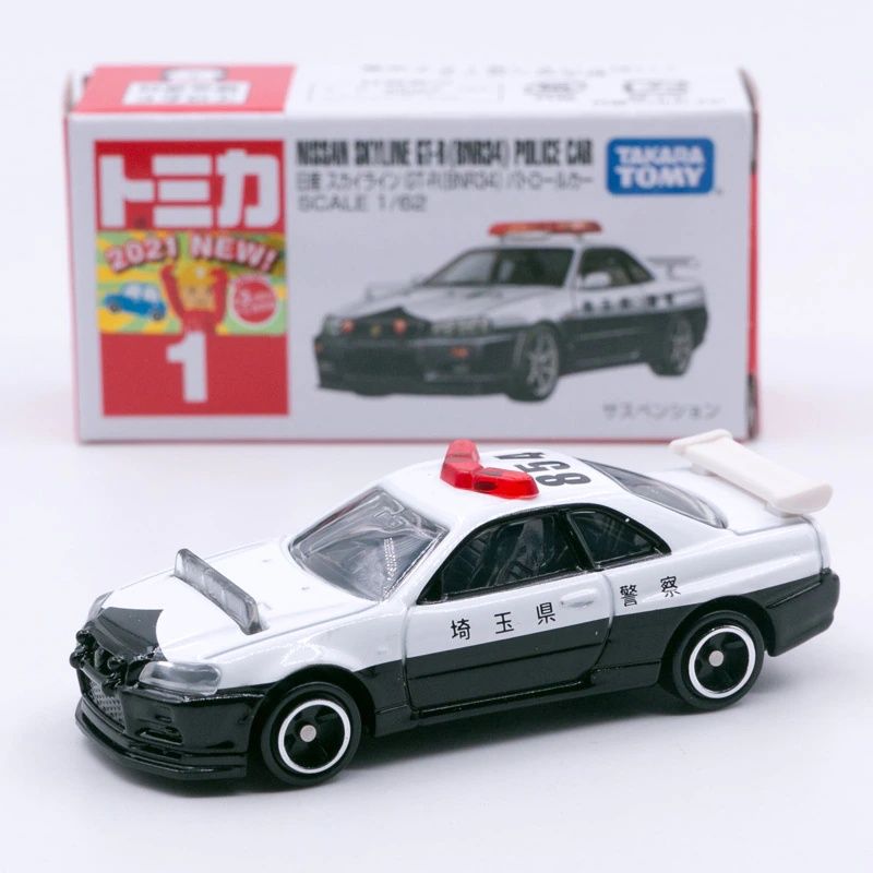 TAKARA TOMY TOMICA NO.1 日產SKYLINE GTR警車 『 玩具超人 』