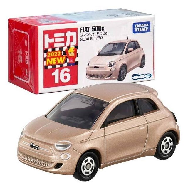 TAKARA TOMY TOMICA #016_173816 FIAT 500e 『 玩具超人 』