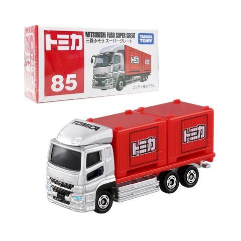 TOMICA #085_971986 三菱Fuso貨櫃車 『 玩具超人 』