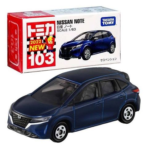 TOMICA #103_173786 日產 NOTE 『 玩具超人 』