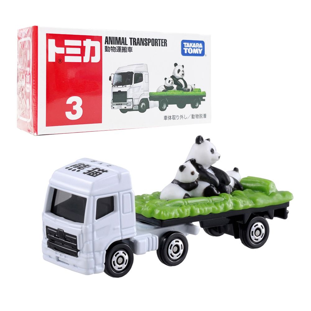 TAKARA TOMY TOMICA #003_438908 熊貓運輸車 『 玩具超人 』