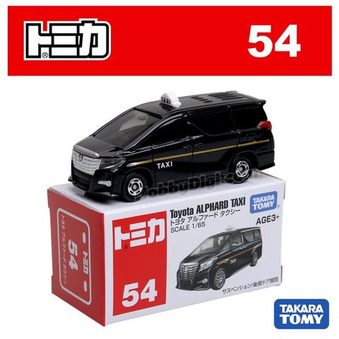 TOMICA 亞版#054_993674 豐田Alphard計程車『 玩具超人 』