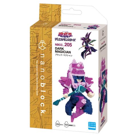 Nanoblock 迷你積木 NBCC_205 遊戲王怪獸之決鬥 黑魔導