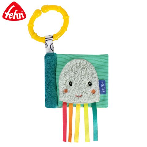 【Fehn 芬恩】彩虹海洋章魚吊掛式玩具書
