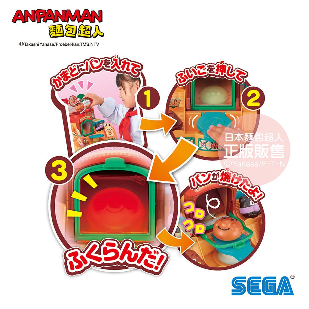 Anpanman 麵包超人 NEW 窯烤好味道 果醬叔叔的現烤麵包工廠