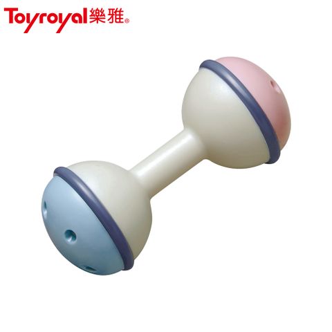 Toyroyal 樂雅 日本北歐風可消毒啞鈴搖鈴