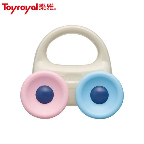 Toyroyal 樂雅 日本北歐風可消毒滾輪搖鈴