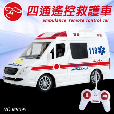 【瑪琍歐玩具】四通遙控救護車/M9095