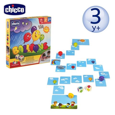 【chicco】親子益智桌遊-氣球飛高高