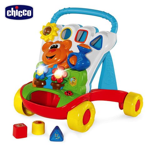 chicco 小小園丁聲光助步車