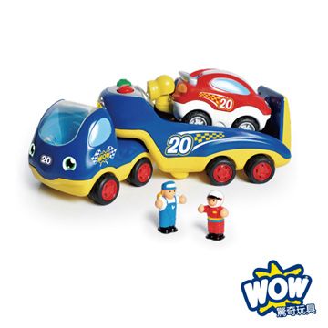 英國【WOW Toys 驚奇玩具】賽車救援拖吊車 洛可