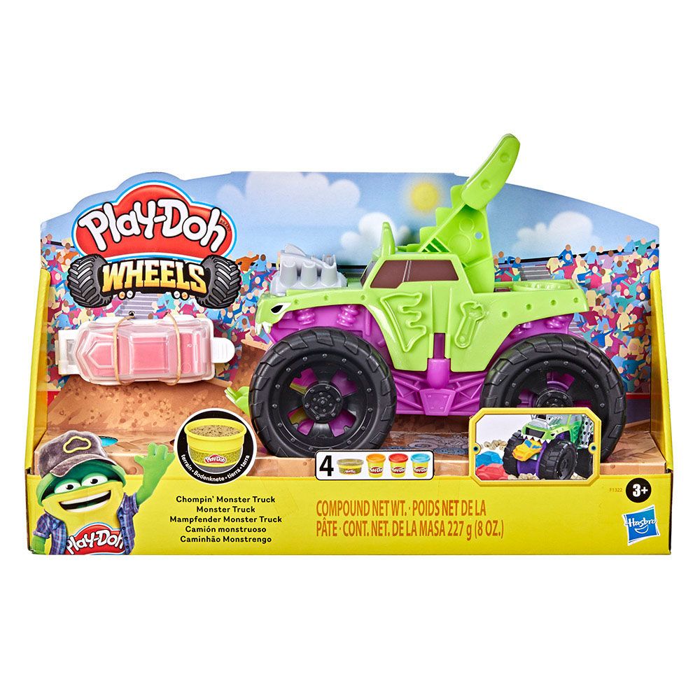 Play-Doh 培樂多》車輪系列怪獸卡車遊戲組(F1322) - PChome 24h購物