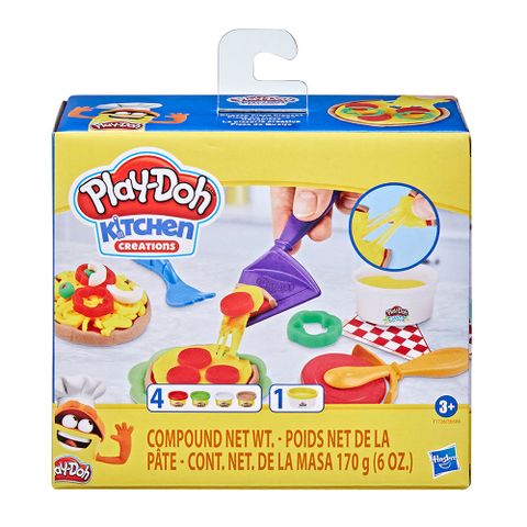 《 Play-Doh 培樂多 》廚房系列 美食家遊戲組-起司披薩組(E6686)