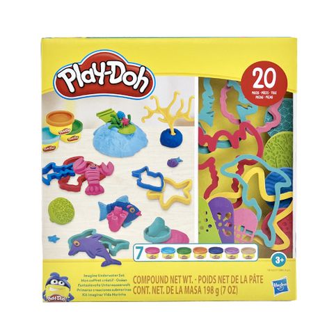 Play-Doh 培樂多 創意小模具黏土遊戲組UNDERWATER SET(F7384)