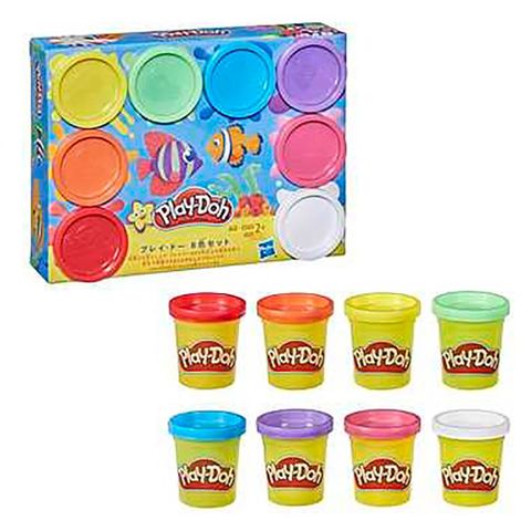 《 Play-Doh 培樂多 》八色黏土組(E5044)顏色隨機出貨