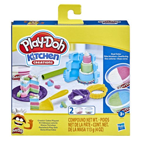 Play-Doh 培樂多 廚房系列 蛋糕模具遊戲組 F4714