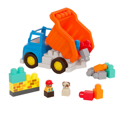 B.TOYS 樂波島-搬磚頭翻斗車