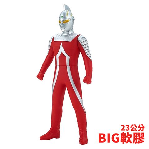 BANDAI 萬代 代理版 特攝  超人力霸王 BIG 超大型 軟膠公仔 七號