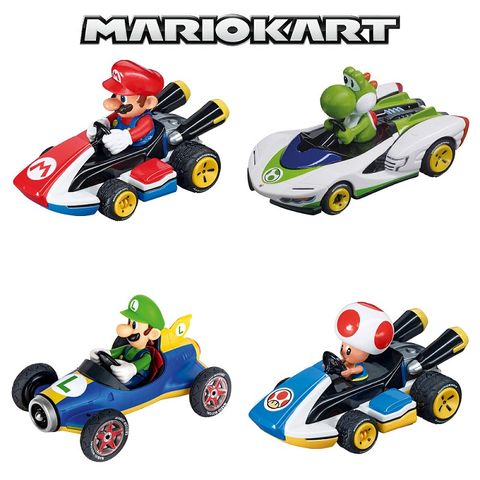 《任天堂》#瑪利歐賽車# 迴力車4入組