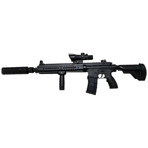 愛而富 【愛而富L&R】M416突擊步槍水彈槍 七彩夜光版 G300-1C