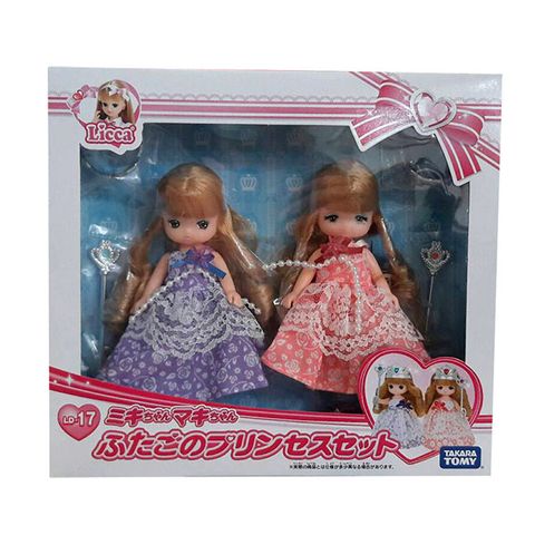 【TAKARA TOMY】LICCA 莉卡娃娃 LD-17 真紀美紀公主禮盒