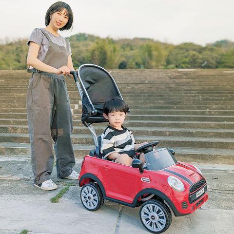 Smartmom 聰明媽咪 MINI Cooper 嬰幼兒造型滑步車 Push Car(台灣獨家代理)