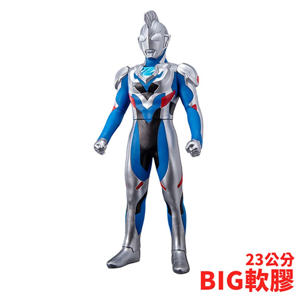 BANDAI 萬代  代理版 特攝 超人力霸王 BIG 超大型 軟膠公仔 傑特 初始形態