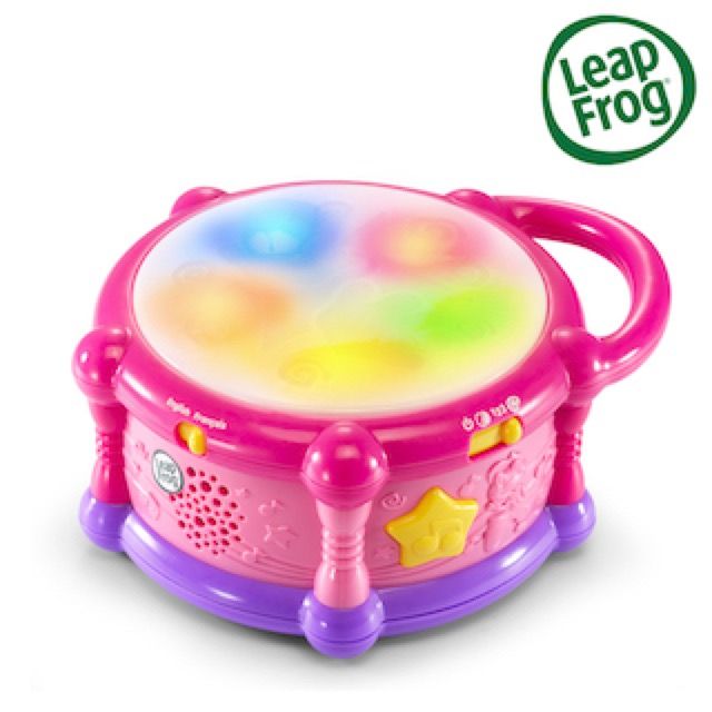 LeapFrog 跳跳蛙 【Leap Frog 】-繽紛彩色學習鼓(粉)