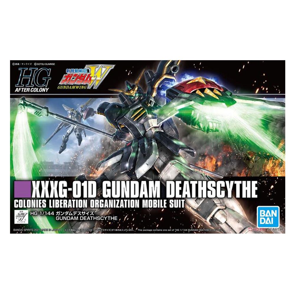  萬代 組裝模型 HGAC 1/144 鋼彈W 死神鋼彈 5061654