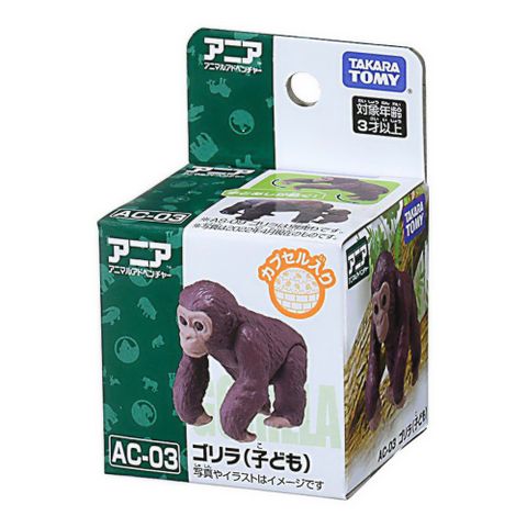 TOMICA AC-03 猩猩寶寶_AN20613 多美動物園