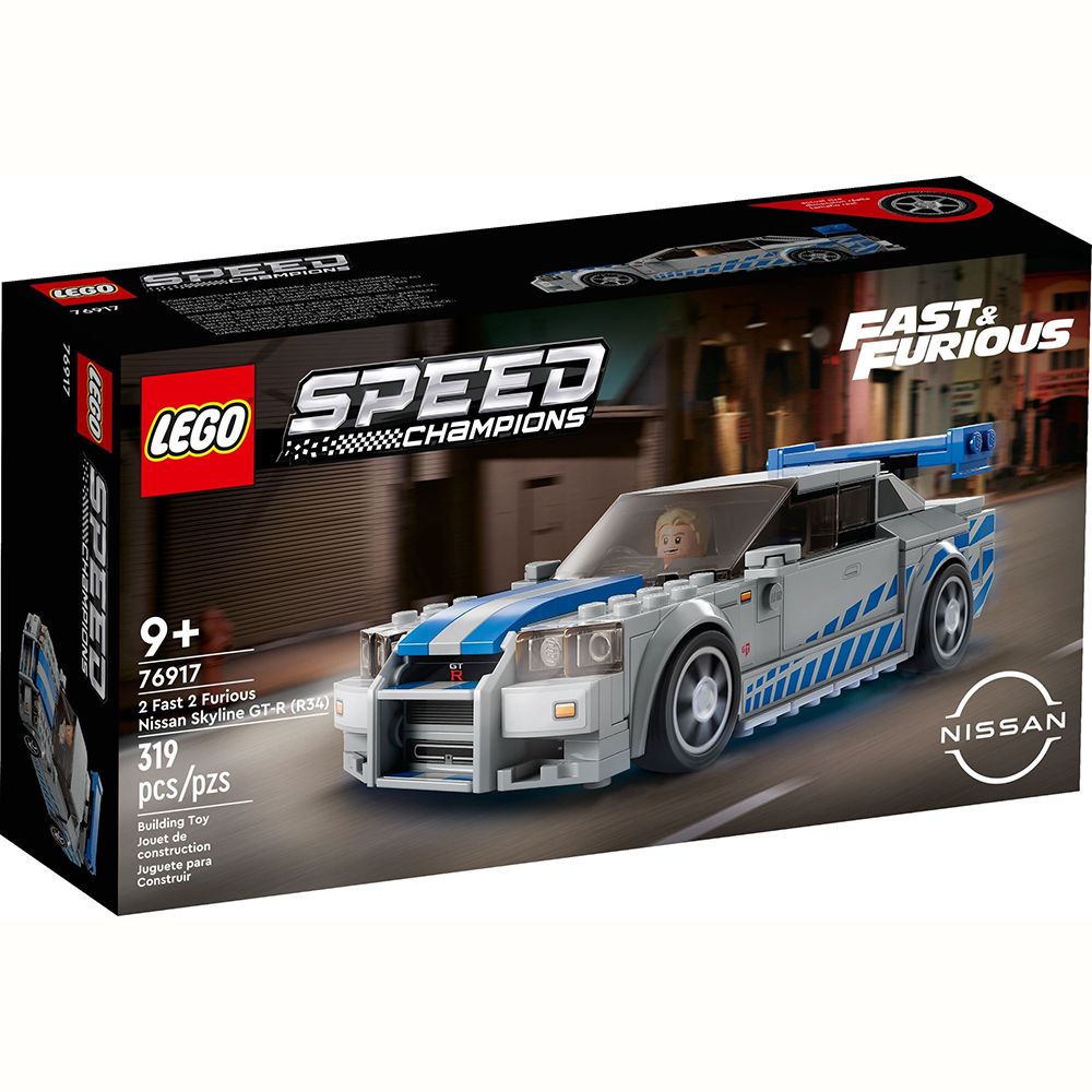 LEGO 樂高 積木 《 LT76917 》202301 極速賽車系列 - 玩命關頭2 Nissan Skyline GT-R (R34)